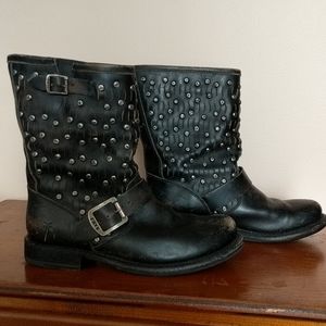 Mid calf Frye boots